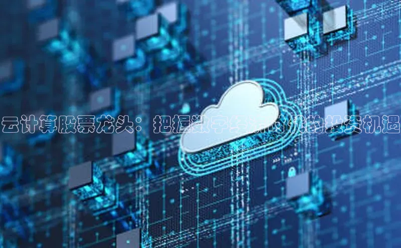 凯捷体育梯哥哥科技云计算股票龙头：把握数字经济时代的投资机遇