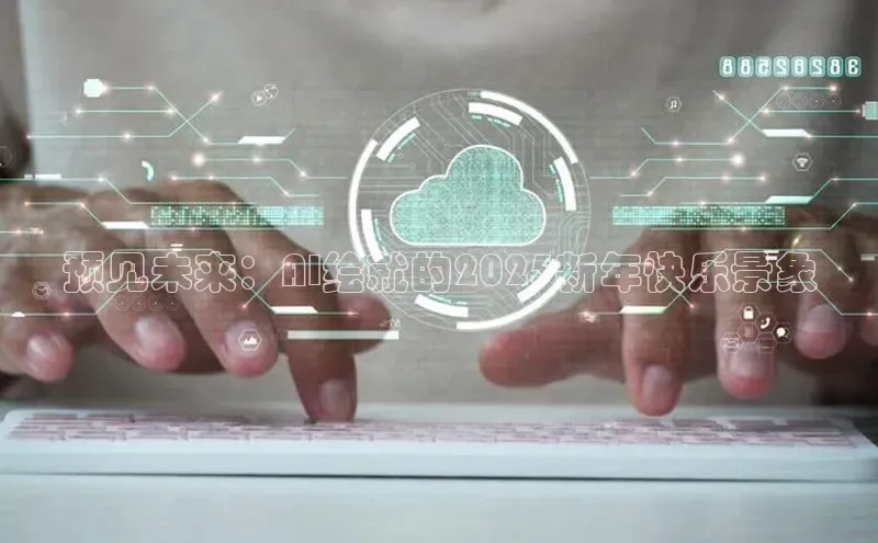 预见未来：AI绘就的2025新年快乐景象